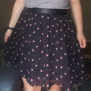 Hummingbird Torrid Skirt